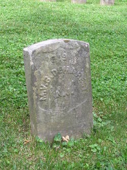 Headstone ofMartin V.B. Demarest