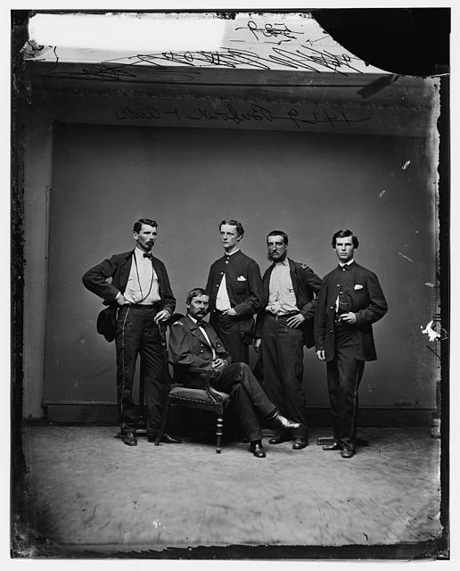 John Buford and his Staff