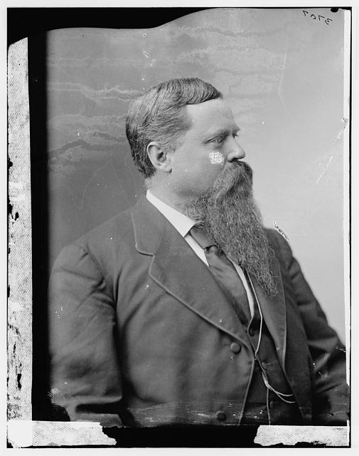 A photograph of Fitzhugh Lee taken in the post war years.