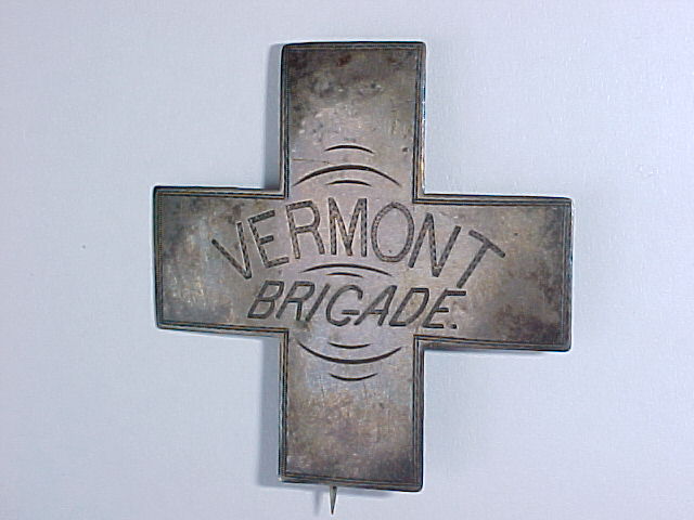 Sixth Corps Badge from a member of the Vermont Brigade. Photo courtesy of Vermont in the Civil War.