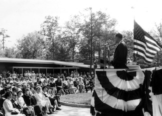 Chancellorsville Visitor Center dedication ceremony.2767