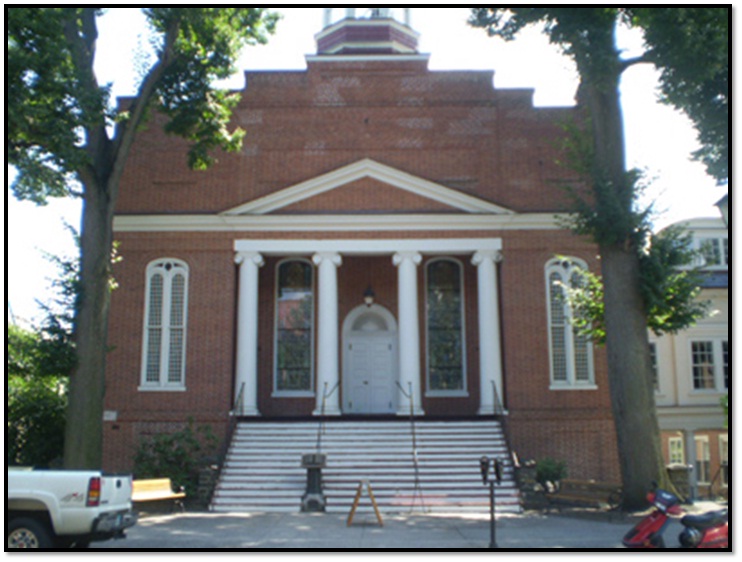 Christ Lutheran Church in Gettysburg. Photo by Dave Roth; Blue and Gray Magazine