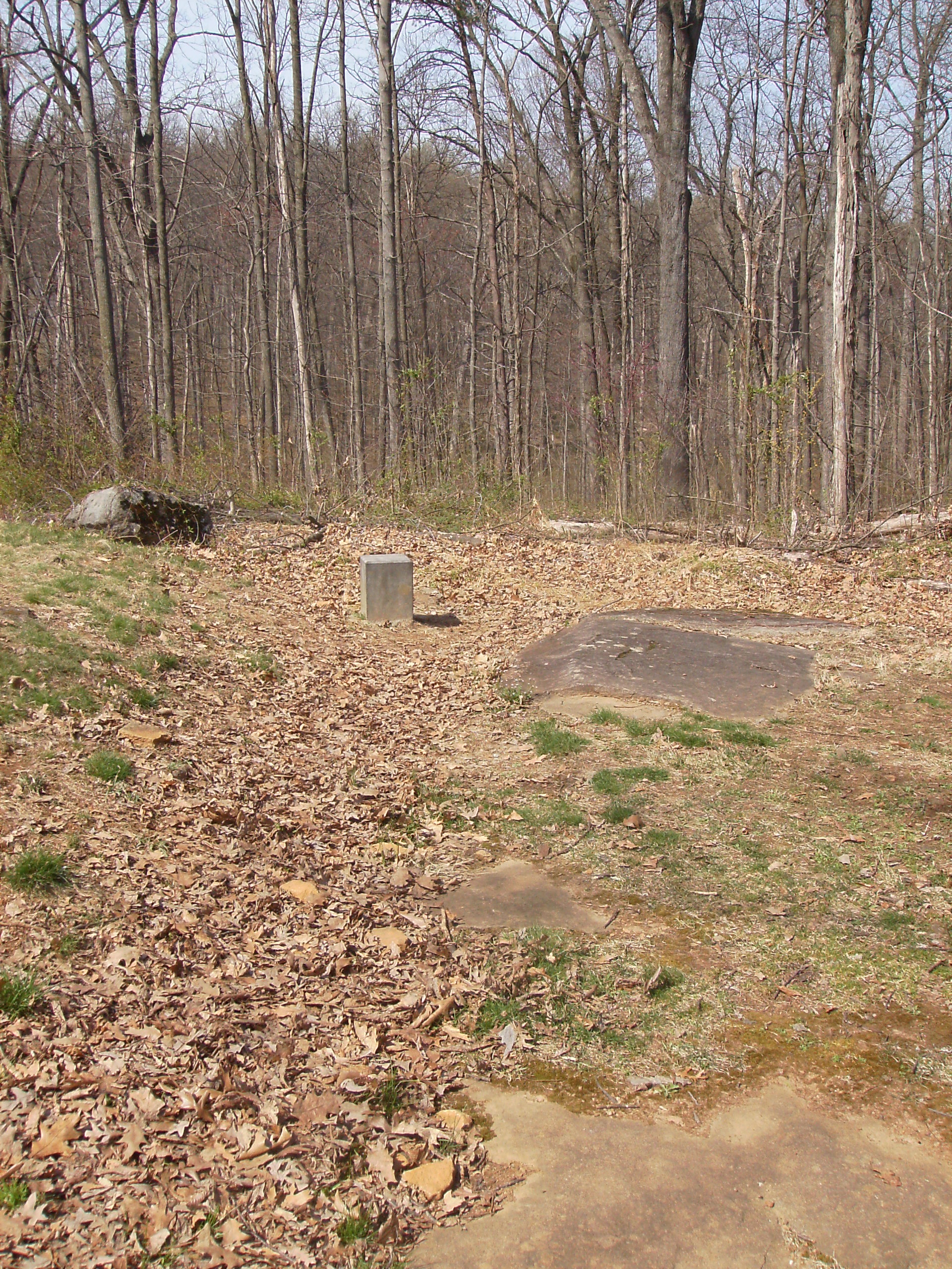 Looking from the position of the 1st Maryland Monument toward the left flank of Steuart's Brigade on Culp's Hill