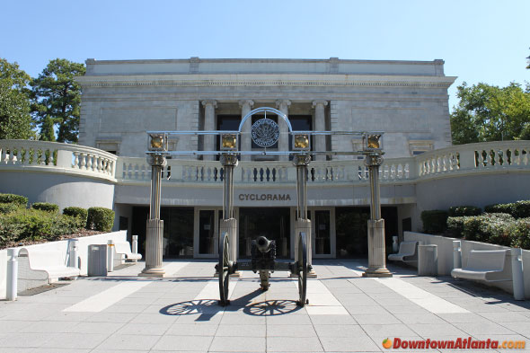 The Atlanta Cyclorama located in Grant Park