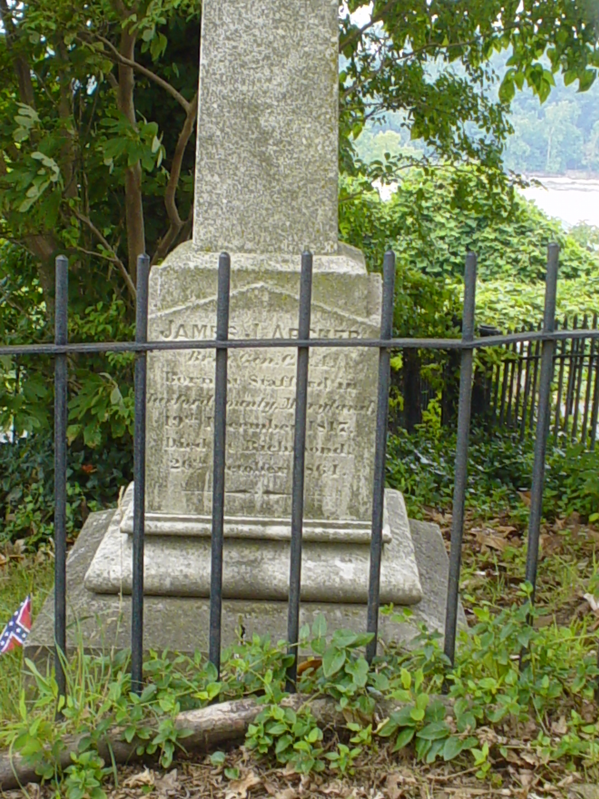 Brigadier General James J. Archer's Grave Site