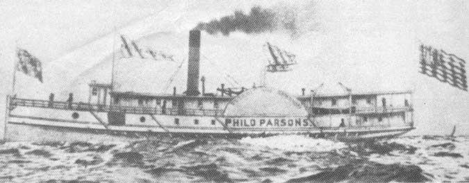 The American Steamer The Philo Parsons 