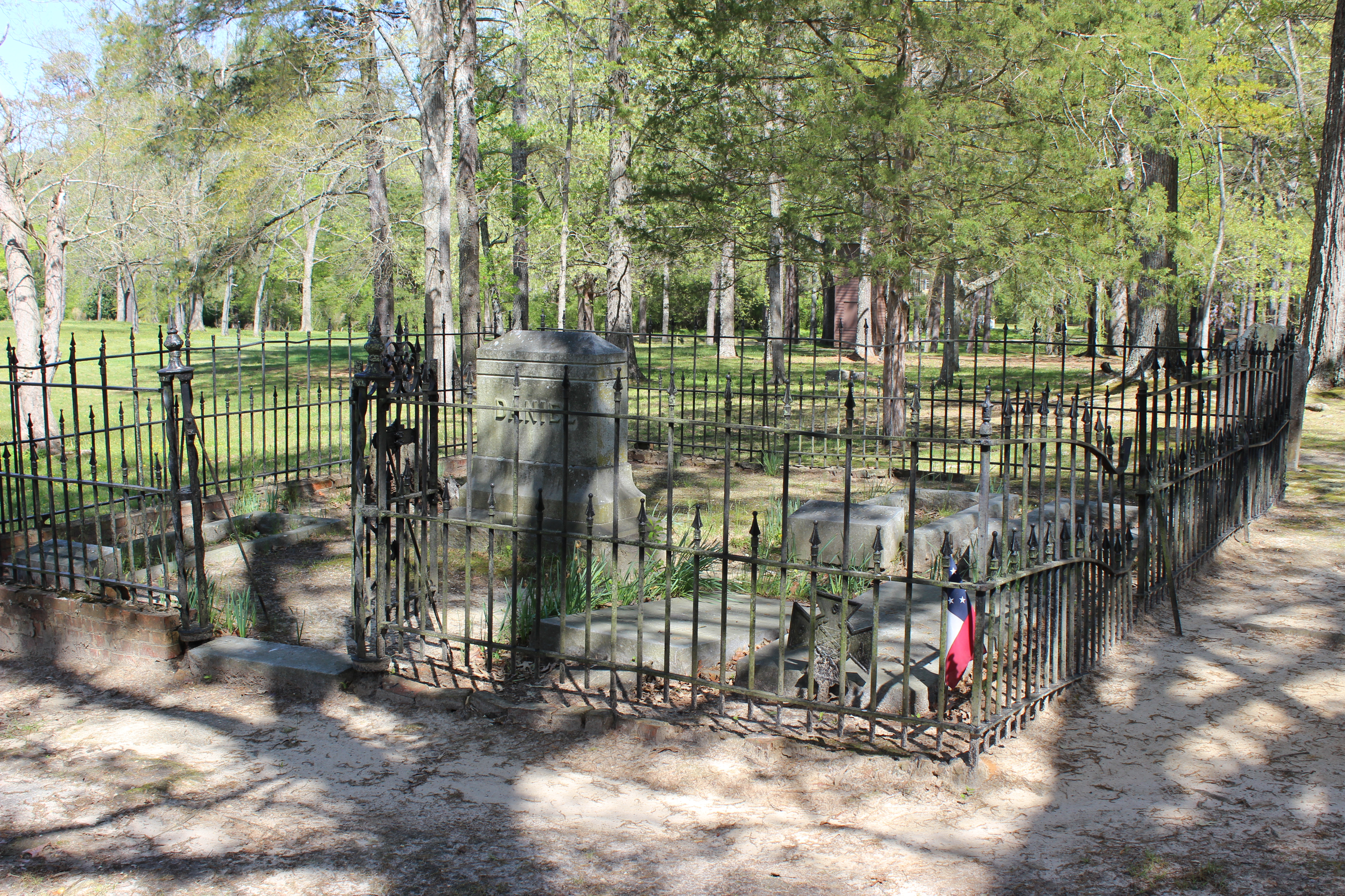 The Daniels' Grave Sites in the Old Churchyard, Halifax, North Carolina