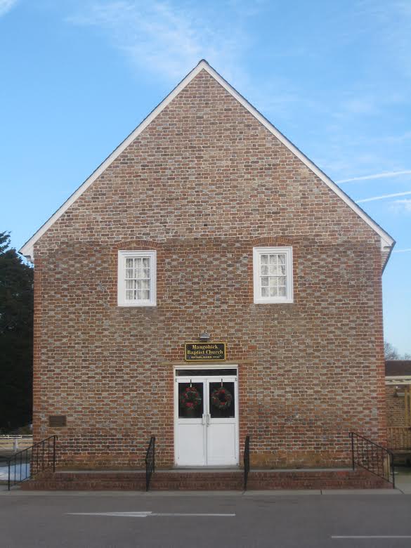 Mangohick Church, the site of Grant's encampment prior to crossing the Pamunkey.