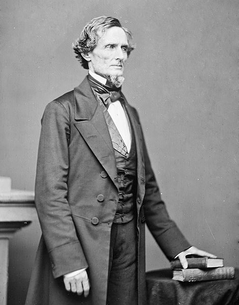 President of the Confederacy Jefferson Davis