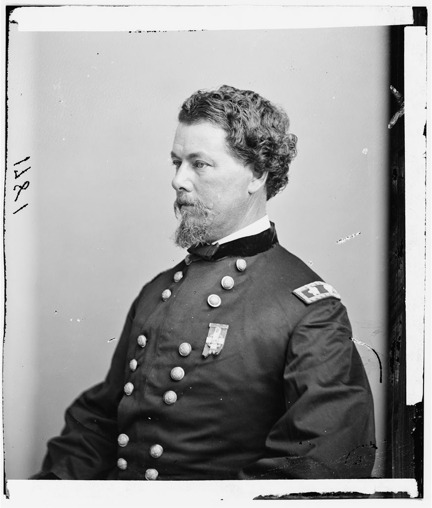 Horatio Wright's VI Corps was chosen to lead the Union infantry advance to Cold Harbor. Courtesy of the Library of Congress.
