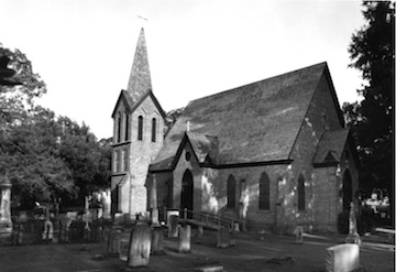 By 1865, only 11 pre-war buildings were left standing in Plymouth. 5 of these, including the Grace Episcopal Church, still stand today. (North Carolina State University)