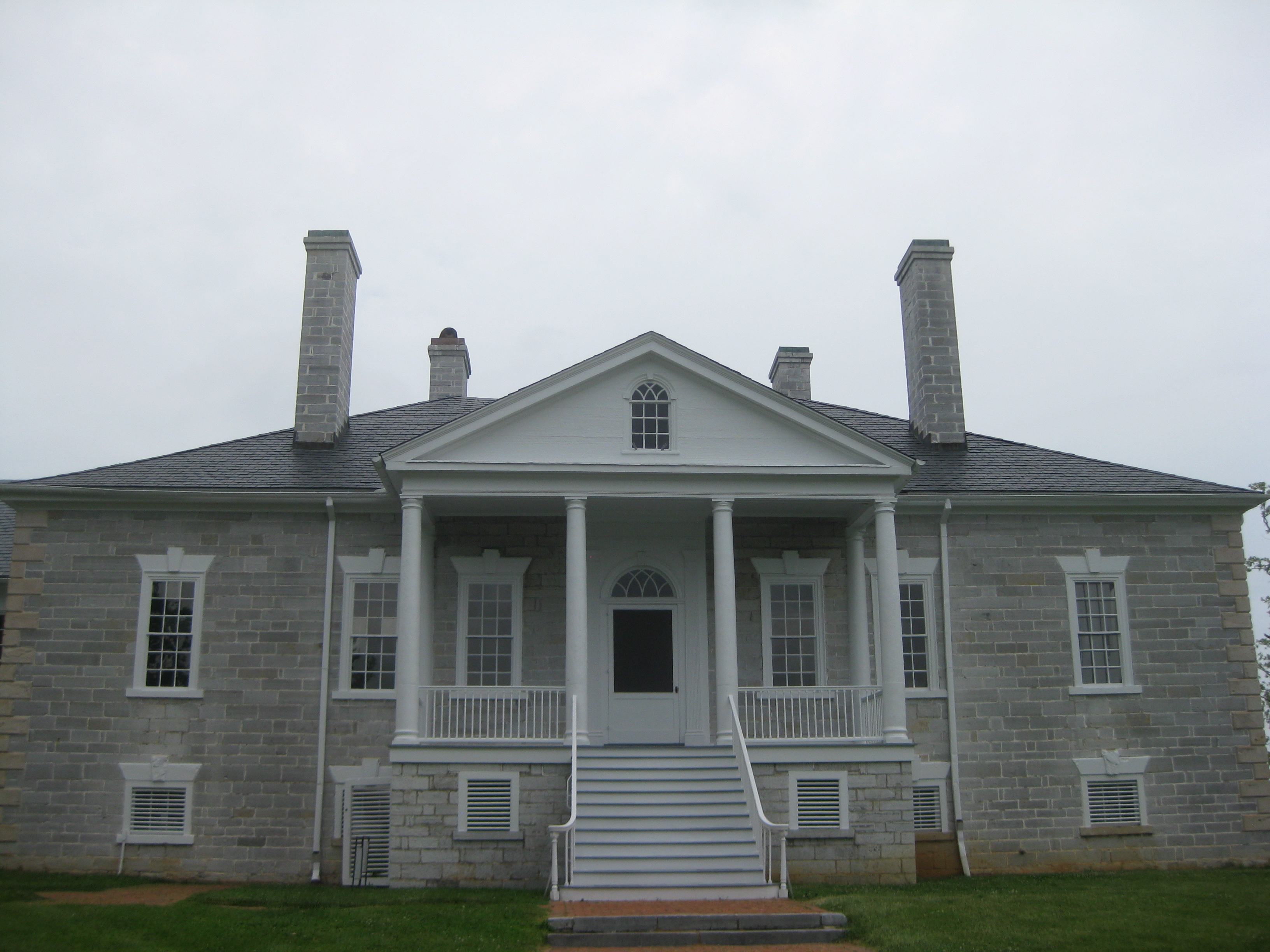 Belle Grove Mansion on the Cedar Creek battlefield.