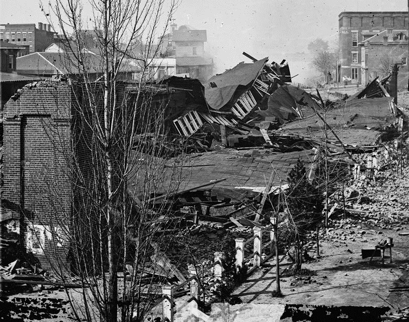 Atlanta's Union Station Destroyed by The Union Army