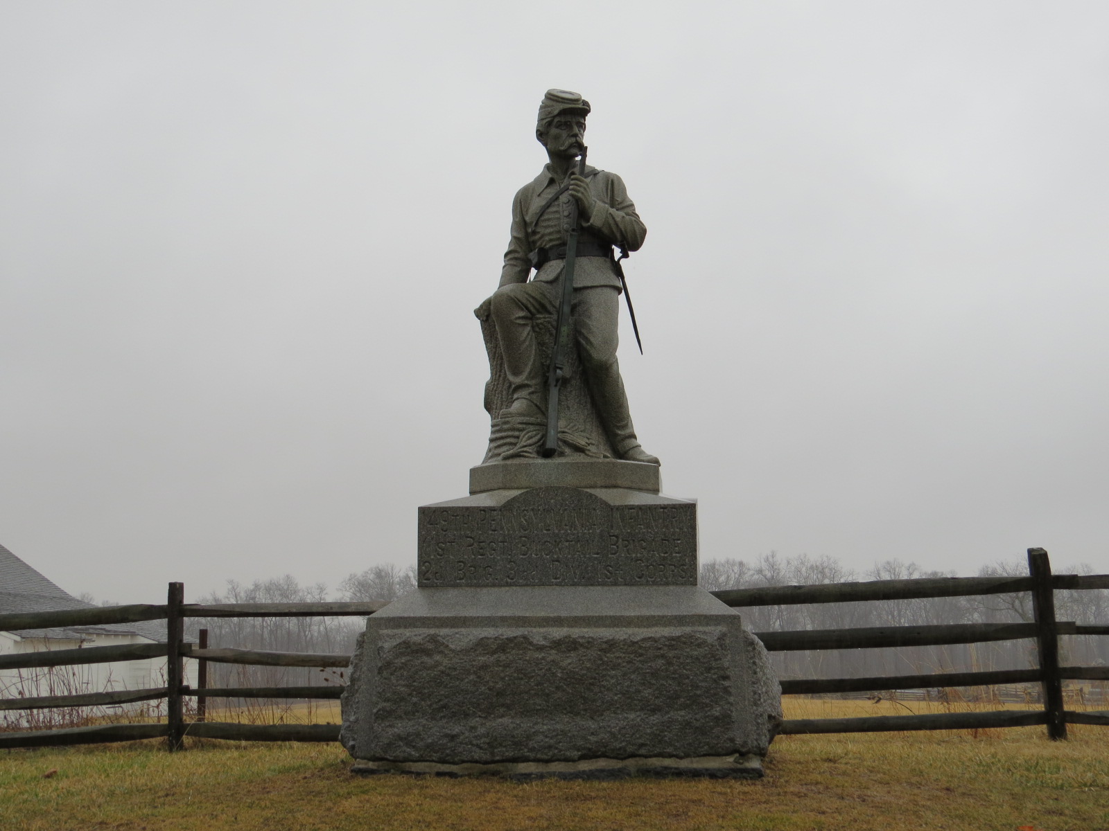 The 149th Pennsylvania Monument at Gettysburg.