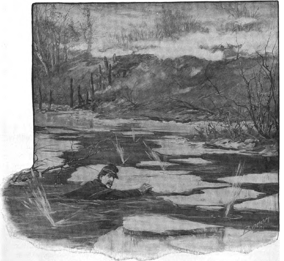 Captain Smith Swims Rowanty Creek (Deeds of Valor)