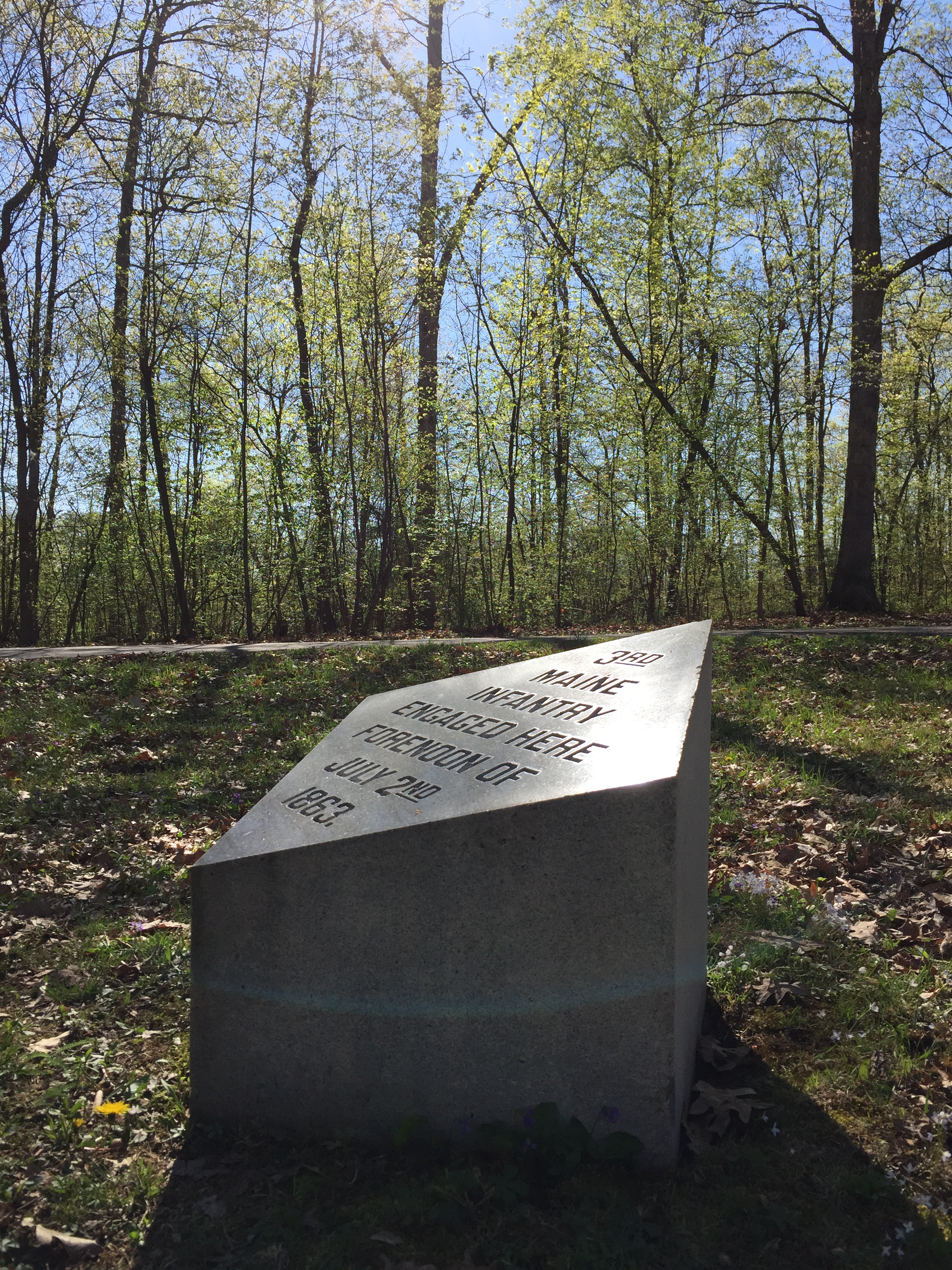 3rd Maine Monument at Gettysburg