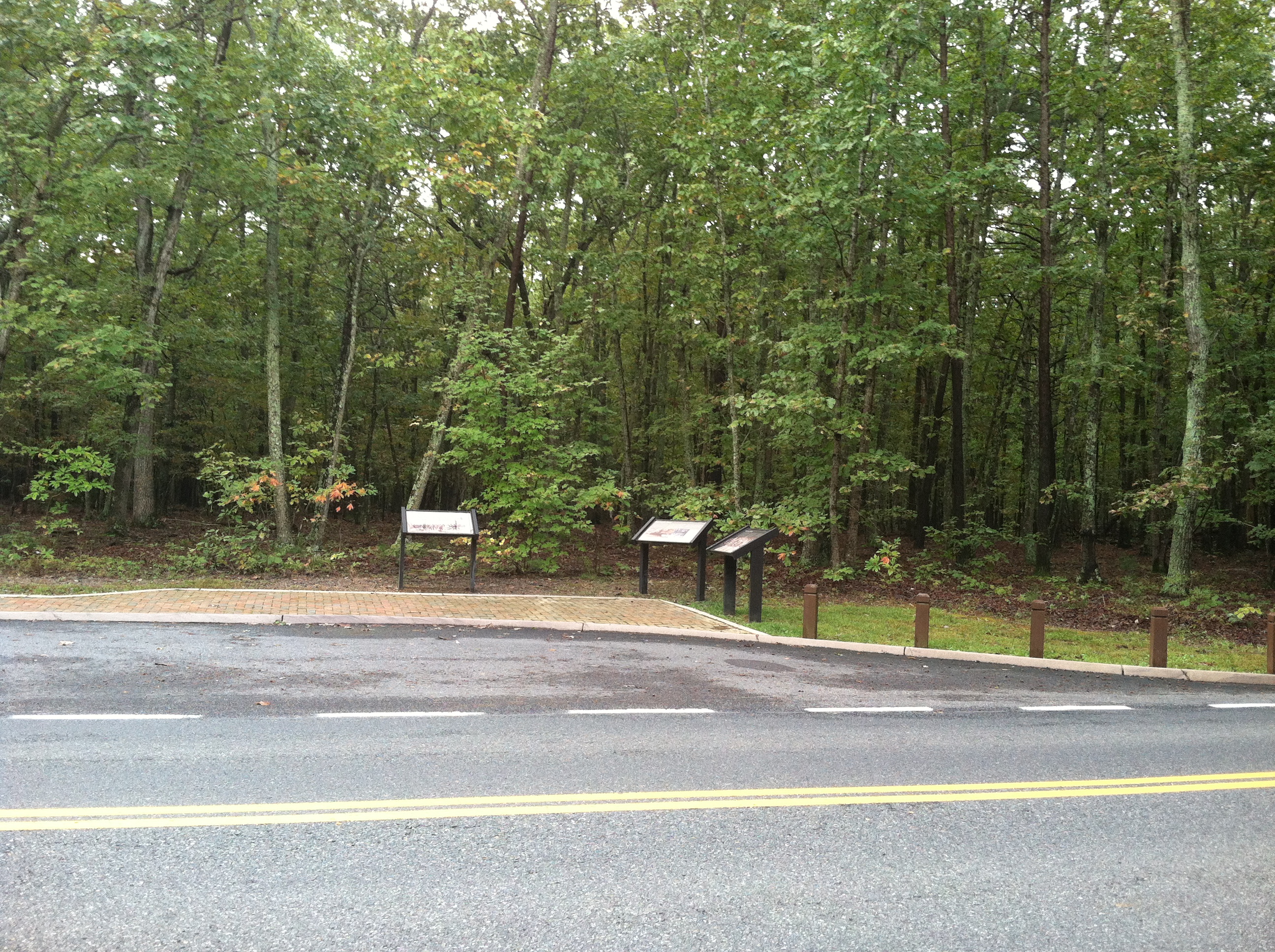 Wounding site of James Longstreet. Photo by Kristopher D. White.
