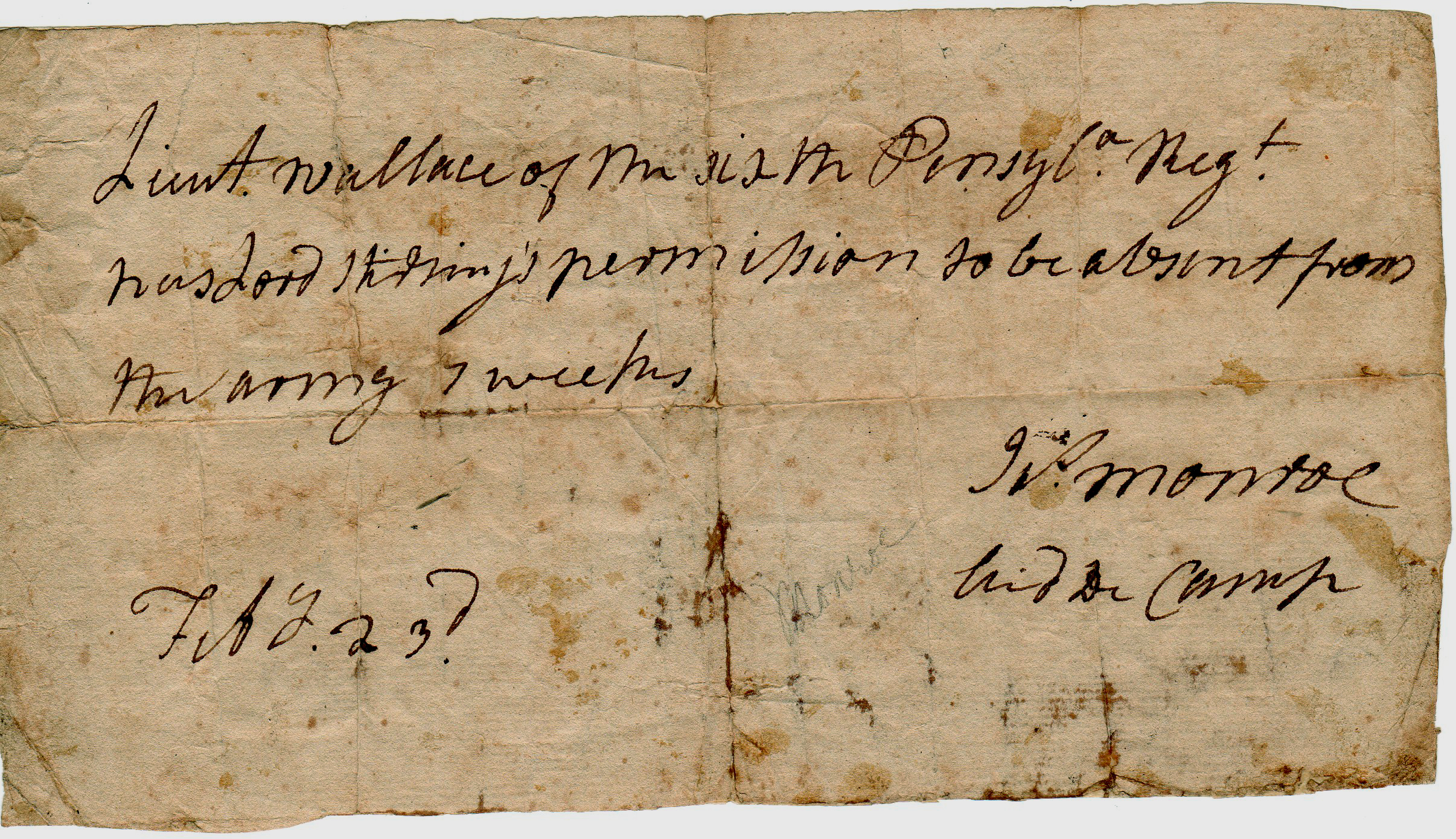 JM-Signed Valley Forge Pass