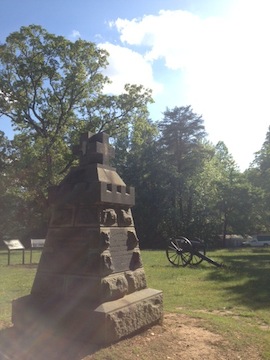 The John Sedgwick monument on May 9, 2015 (cm)