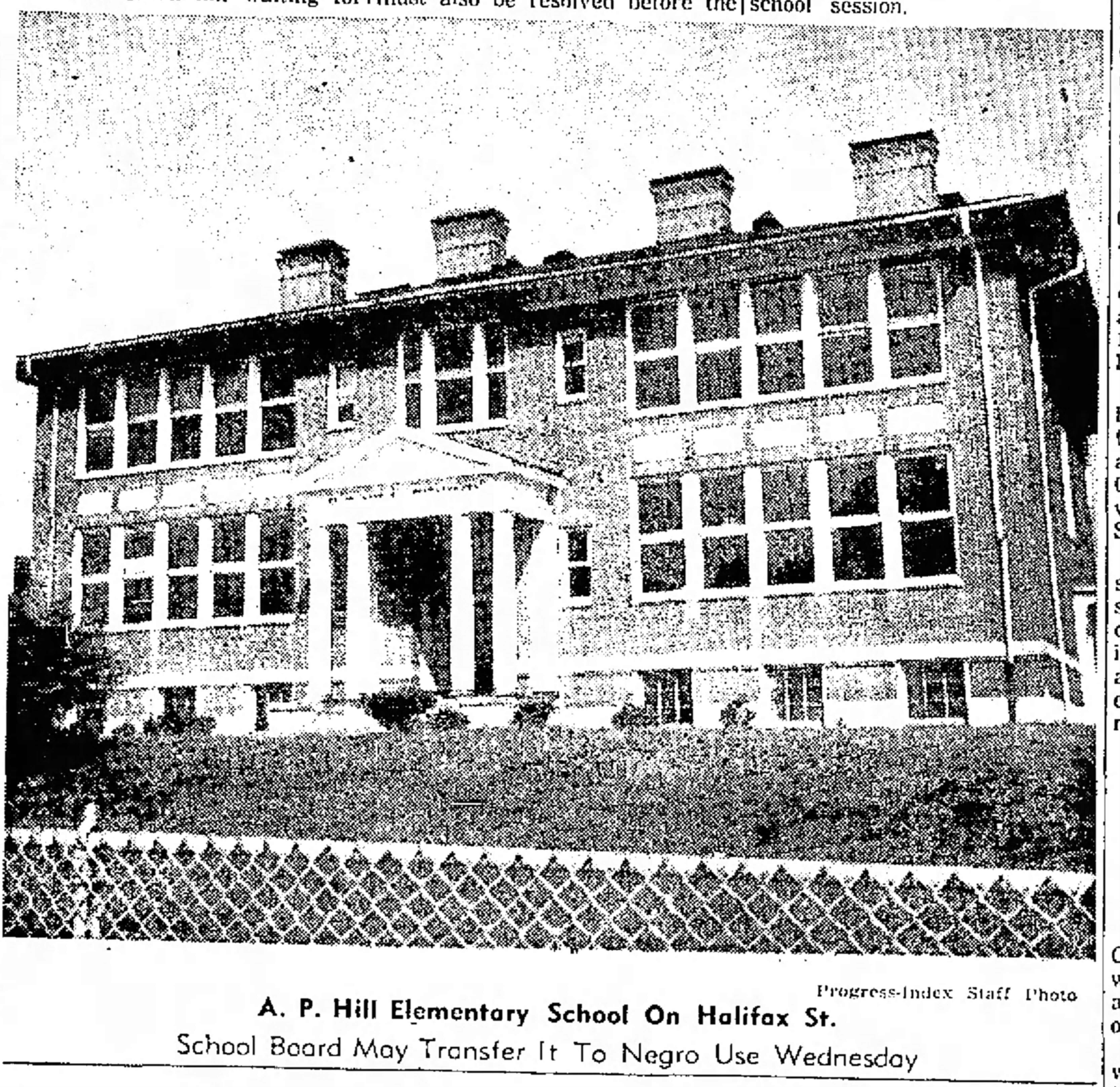 The original 1914 building still stands as a community center at 1237 Halifax Street.