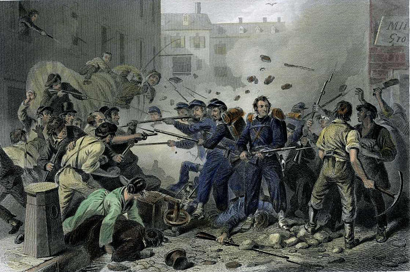 Attack on the 6th Massachusetts