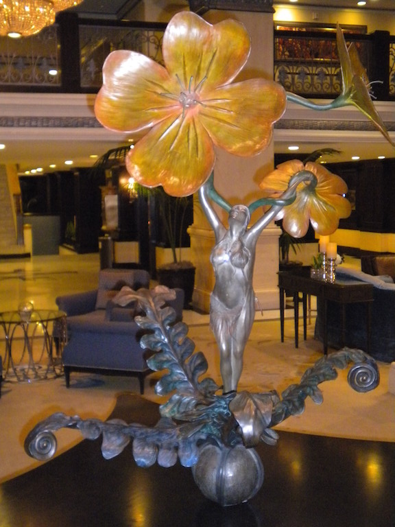 Art in the lobby
