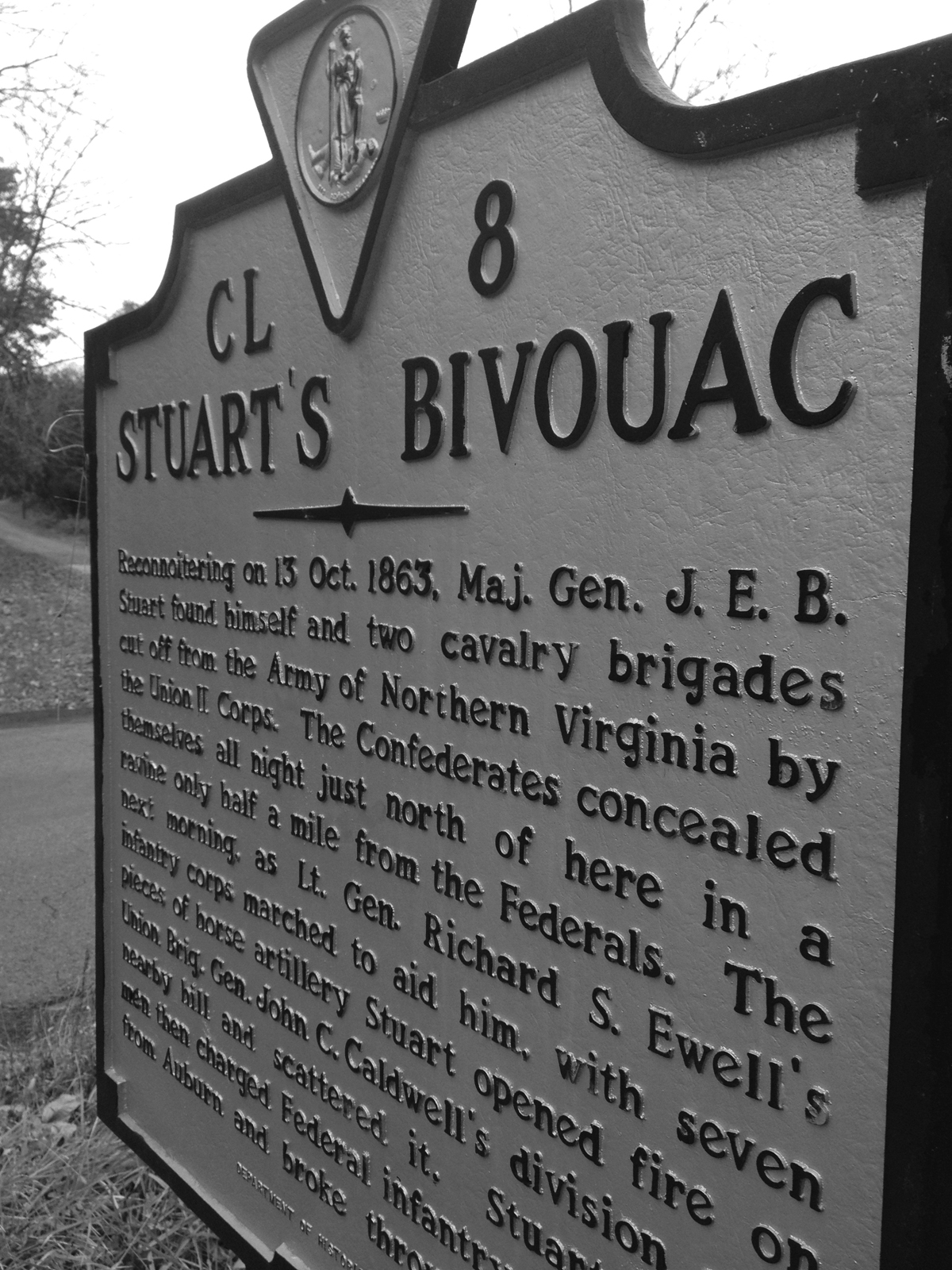 StuartsBivouacMarker