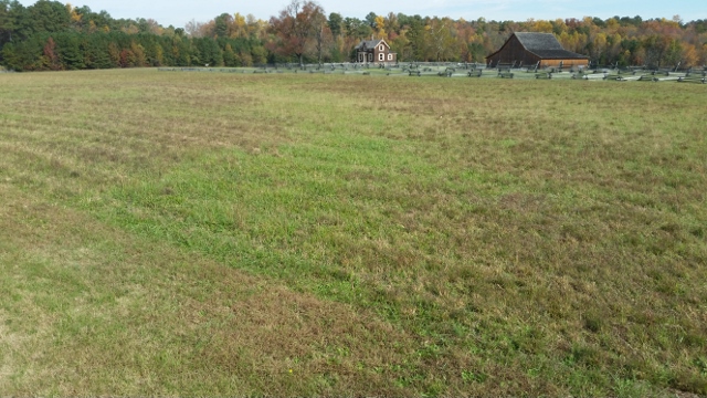 Possible outline of the Six-Gun Battery
