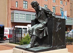 Poe Statue Baltimore