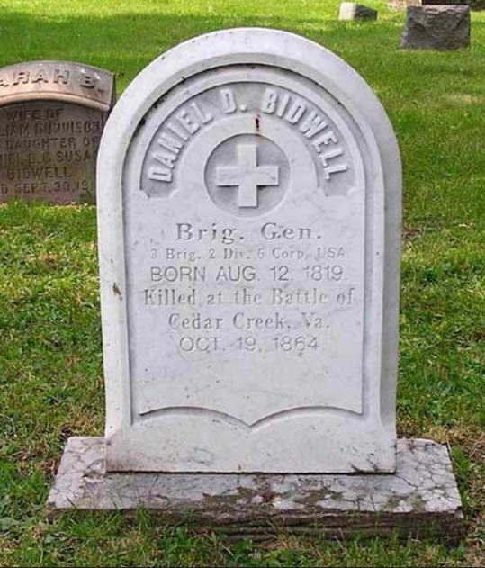 Bidwell's grave