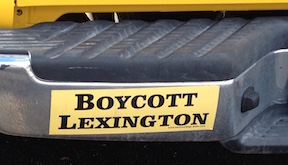 Boycott Lexington
