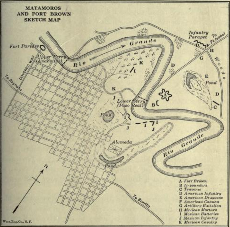 Fort Brown Map