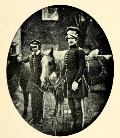 Lts Alexander Hays (R) and Ulysses S. Grant (L), about a year before the outbreak of the Mexican War. Hays was killed at the Battle of the Wilderness in May, 1864, greatly distressing his good friend Grant. (Life and Letters of Alexander Hays, 51)