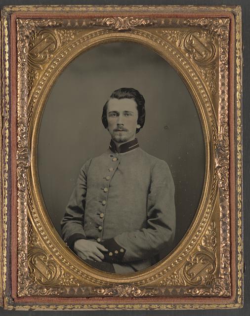 Lieutenant Colonel Warren Adams of Co. H, 1st South Carolina Infantry Regiment (Library of Congress)