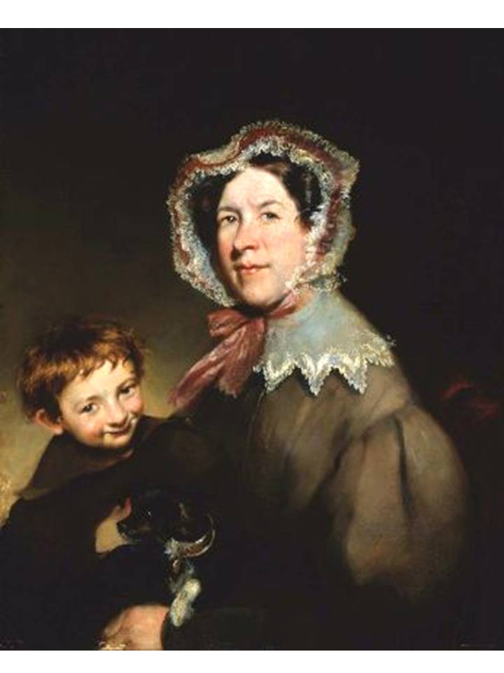 An American Mother and Son, c. 1840
