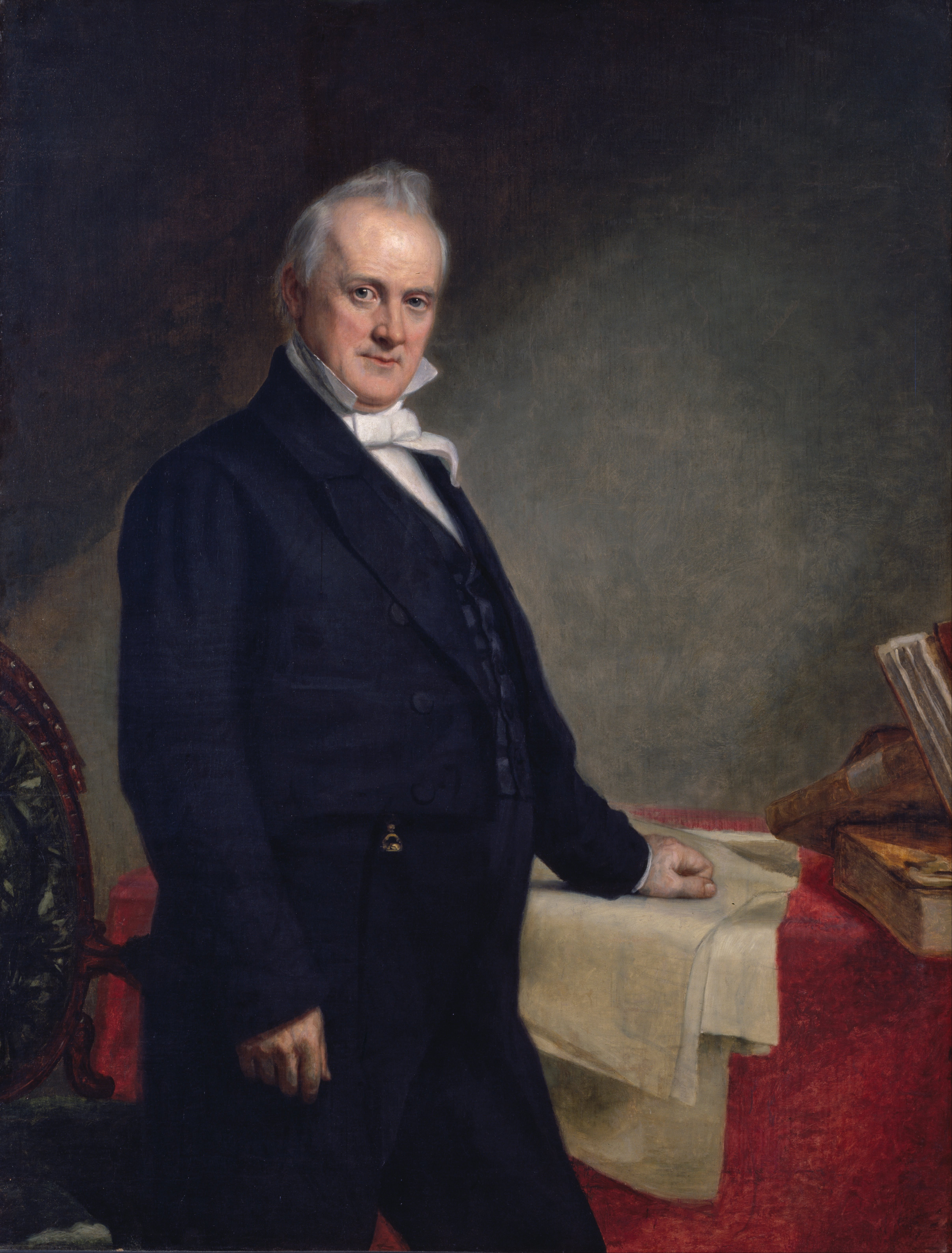Secretary of State and future president James Buchanan