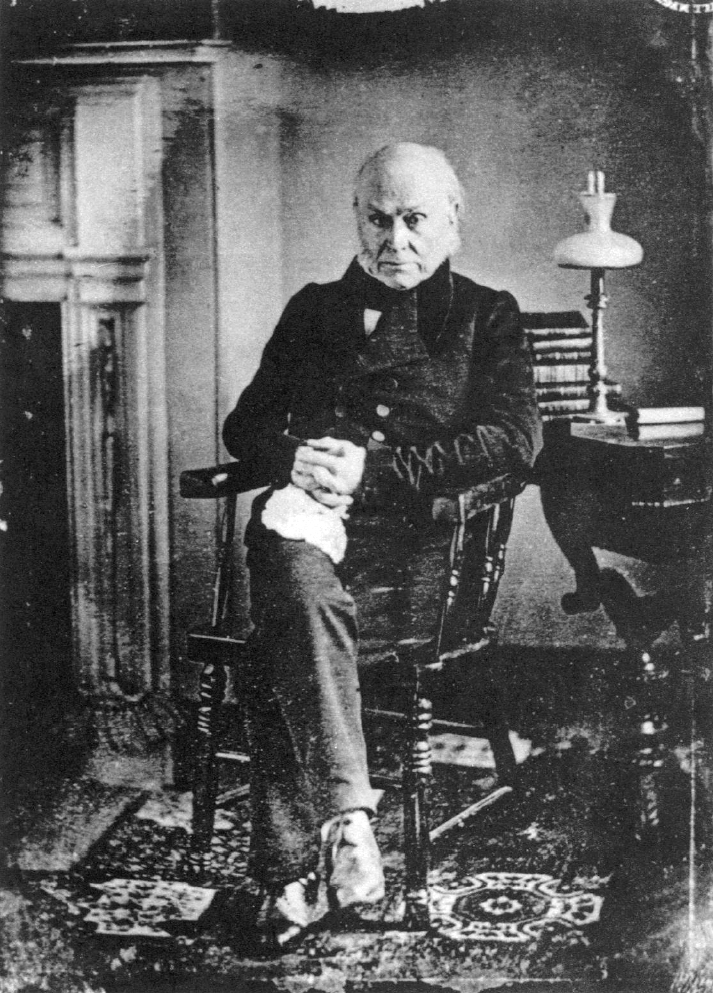 John Quincy Adams led the war's opposition in the House of Representatives