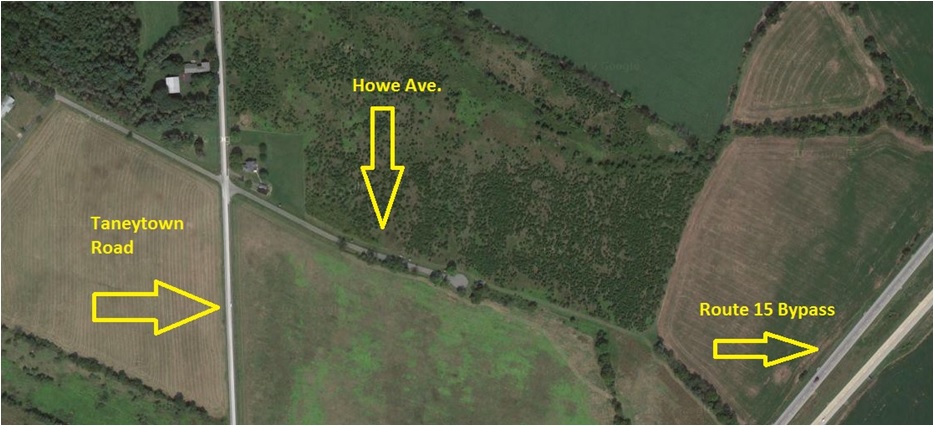 Howe Ave Map