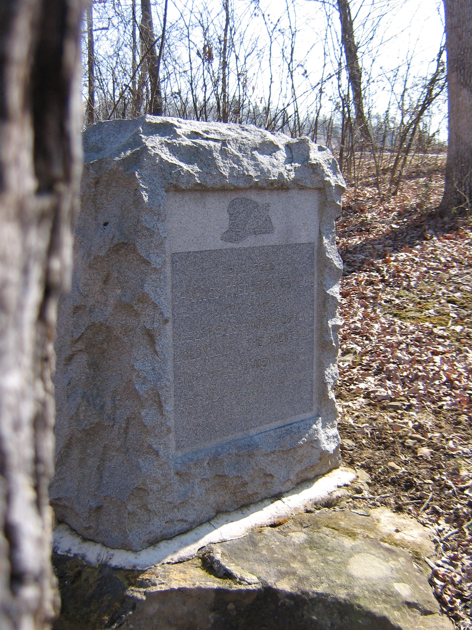 Col. Charles Taylor Monument at Gettysburg.
