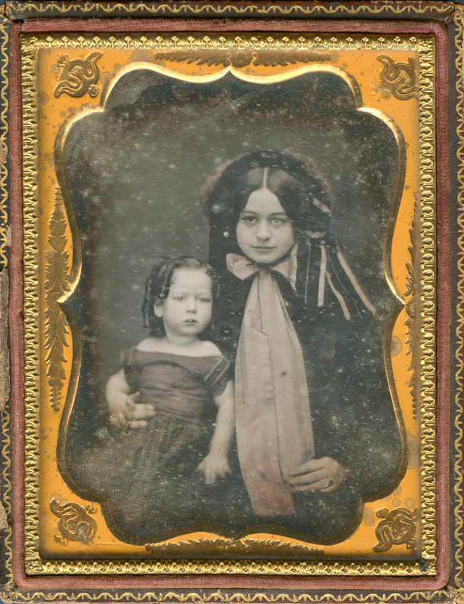 Mary Lee and her son Rob, c. 1845.