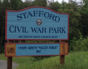 Stafford Park Sign