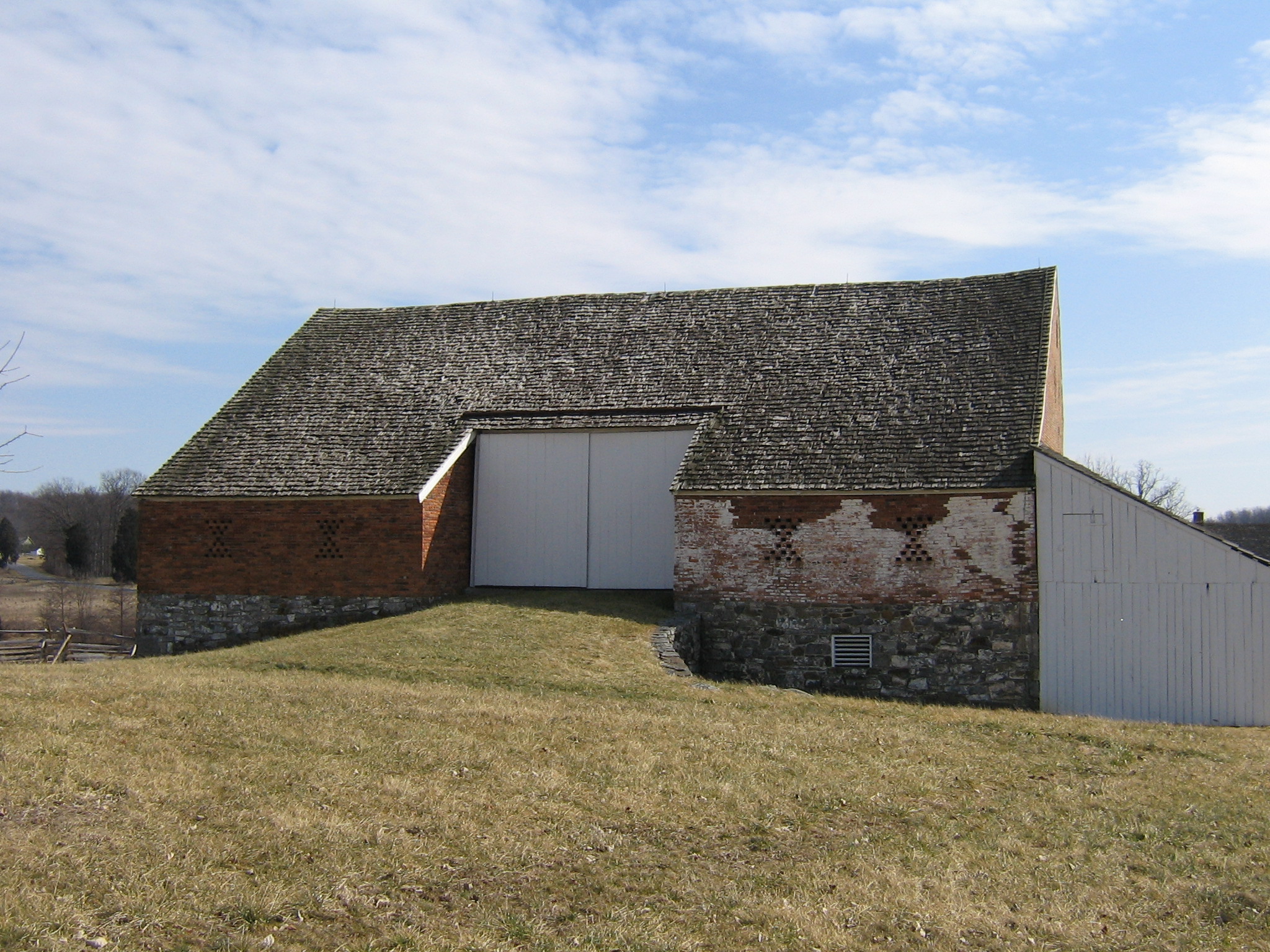 Modern view of Trostle Barn Gettysburg. Photo by Kristopher D. White