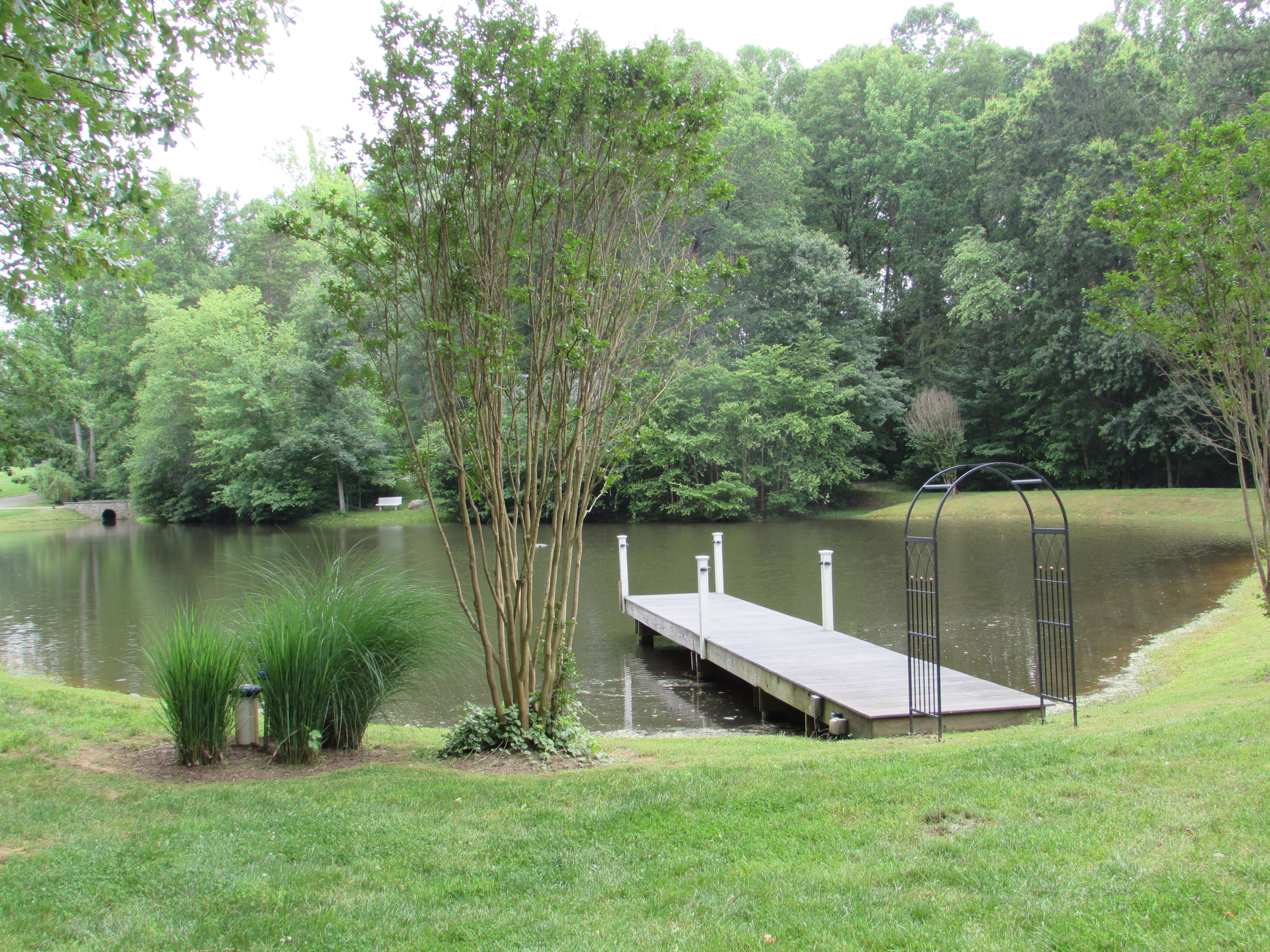 The pond at Stevenson Ridge.
