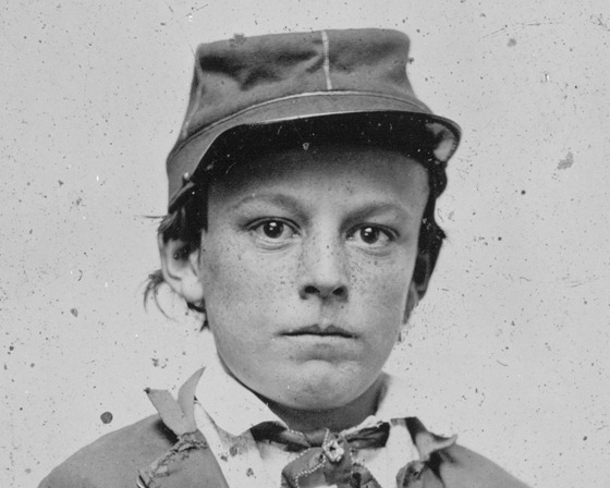 Unidentified Confederate Drummer Boy