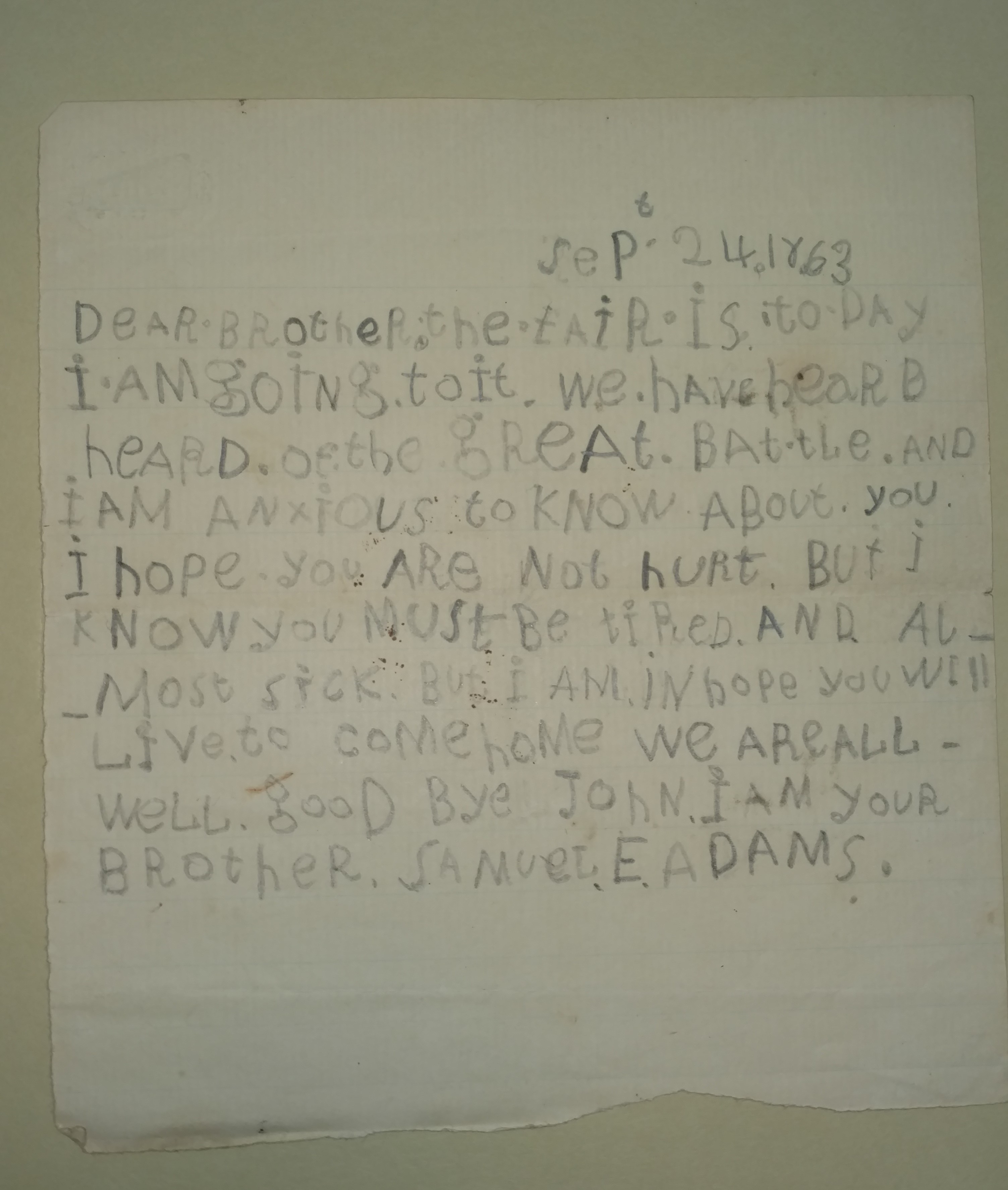 childs-letter