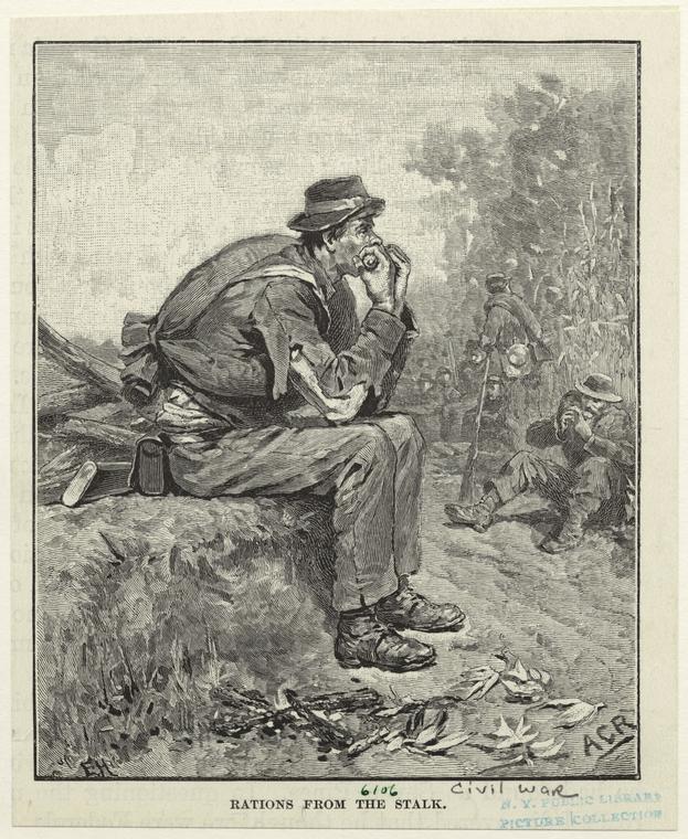 (A.C. Redwood, “Rations from the Stalk.” Courtesy, New York Public Library, Digital Collections)