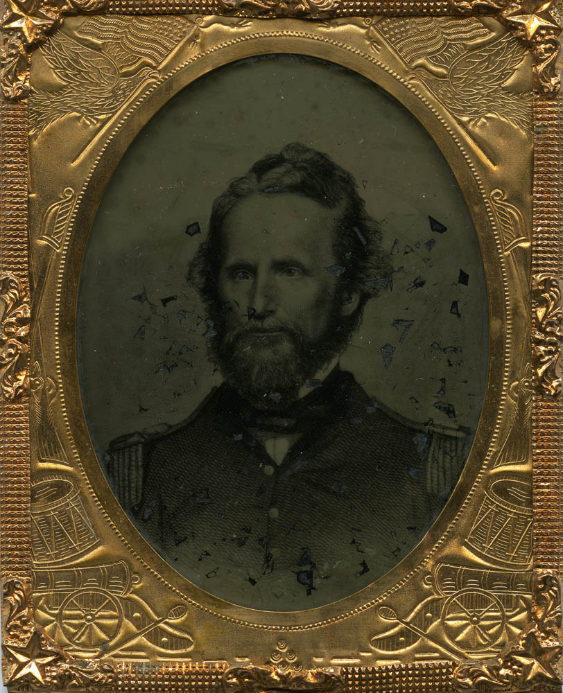 Capt. Nathaniel Lyon (later commissioned Brigadier General). Courtesy of Wilson's Creek National Battlefield.