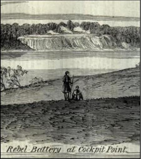 Rebel Battery at Cockpit Point