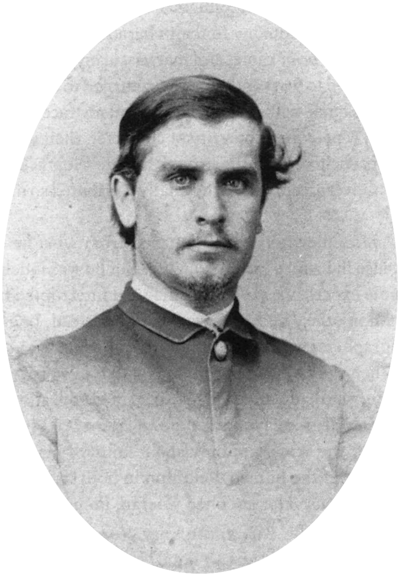 William McKinley in 1865. The image is credited to famous Civil War photographer Mathew Brady. (Image Courtesy of "The Life of William McKinley")