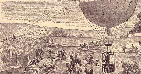 Depiction of the Union Balloon Corp